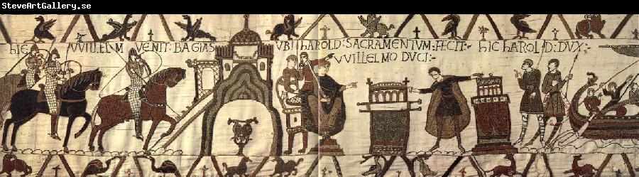 unknow artist The Bayeux Tapestry